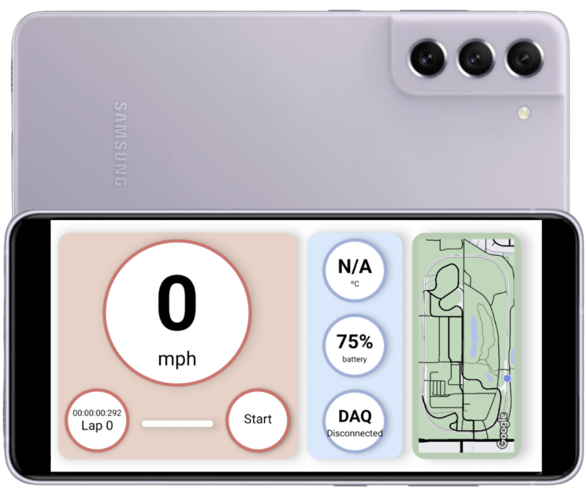 Electric Vehicle Dashboard - preview